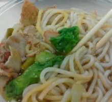 Barbecue Pork Fried Noodles