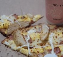 Potato Bacon Hawaiian Pizza