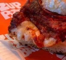QueenB Red Sauce Sausage Pizza