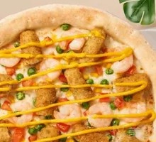 14-inch Honey Mustard Cod and Shrimp Pizza
