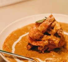 Curry Golden Egg Fried Large Head Shrimp