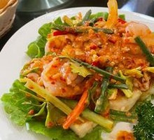 Fresh Shrimp Tofu Salad