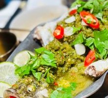 Thai Steamed Lemon Grouper