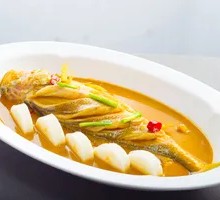 Yellow Croaker with Rice Cake