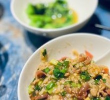 Sea Cucumber Rice Toss