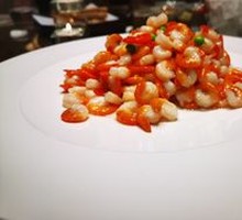 Hand-Deveined Shrimp with Fengwei Mushrooms