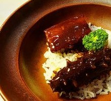 Black Truffle Pork Belly Sea Cucumber Rice