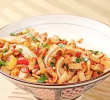Braised Tofu with Pork Ear Tips