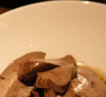 Braised Goose Liver with Goose Head