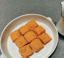 Crispy Tofu in Chicken Broth