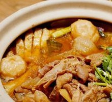 招牌牛腩牛筋煲