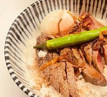 Snowflake Steak Rice Bowl