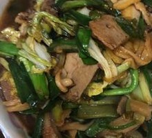 Stir-fried Lamb Offal with Garlic