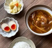 Sea Coconut and Lotus Seed Simmered Chicken Soup