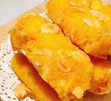 Almond-Crusted Custard with Crisp Skin