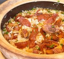 Cured Meat Clay Pot Rice