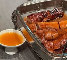 Roast Goose with Barbecued Pork