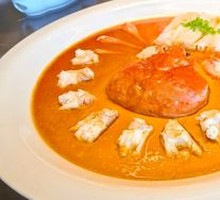 Chicken Oil Steamed Leaf Crab with Chen Village Rice Flour