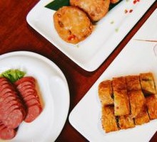 Salted Pepper Lotus Root Stuffed with Meat