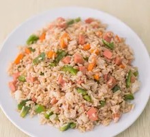 Ham Sausage Fried Rice