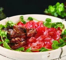 Spicy Sour Chicken Offal Claypot Rice