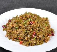 Sour Pickled Bean and Minced Pork Iron Plate Rice