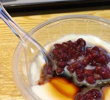 Red Bean Tofu Pudding