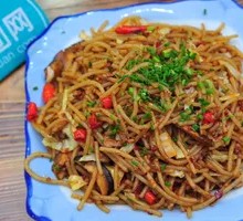 Stir-Fried Wide Noodles