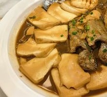 Braised Yellow Croaker with Tofu