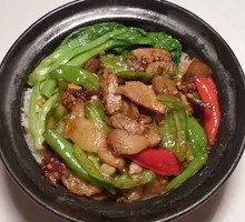 Fatty Intestine Clay Pot Rice