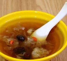 Red Date Goji Berry Silver Ear Soup