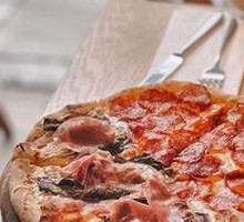 Sausage and Ham Pizza
