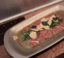 Black Truffle Grapefruit Rare Beef