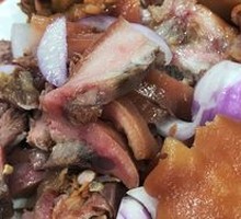 Pork head meat