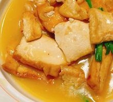 Tofu Pan-Fried with Tea Oil