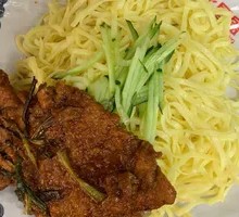 Pork Cutlet Cold Noodles