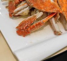 Scallion and Ginger Steamed Swimming Crab