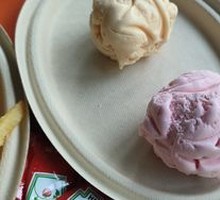 Strawberry Mango Ice Cream