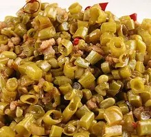 Pickled Mustard Greens with Minced Pork