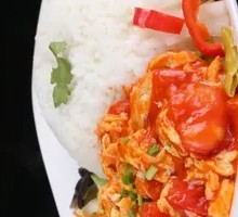 Tomato and Egg Fried Rice