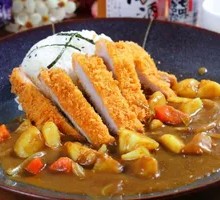 Curry Pork Cutlet Rice