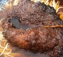 Braised Pork Cutlet Noodles