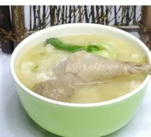 Chicken Leg Rice Soup