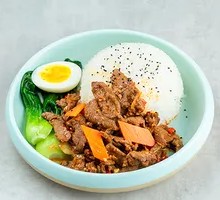 Braised Beef Rice Bowl