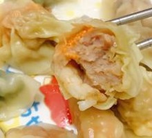 Fresh Shrimp and Crab Roe Dumplings
