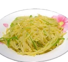 Sliced Potatoes with Green Pepper
