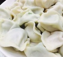 Chinese cabbage and pork dumplings