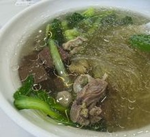 Duck Blood and Vermicelli Soup