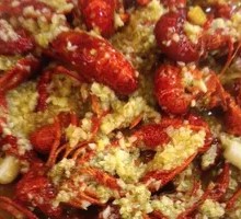 Boiled Garlic Shrimp