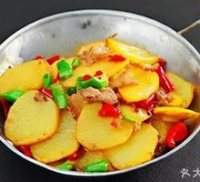 Spicy Potatoes in Dry Pot